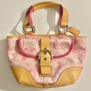 2000s Coach Pink Handbag